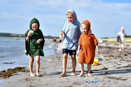 Filibabba Poncho Zigzag Powder Blue