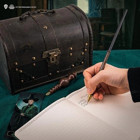 Harry Potter wand pen & stand with 3D bookmark - Minerva McGonagall / Harry Potter długopis-różdżka plus stojak z zakładką 3D - Minerva McGonagall