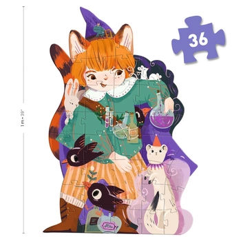 Puzzle kartonowe gigant CZARODZIEJ PIO DJ07018