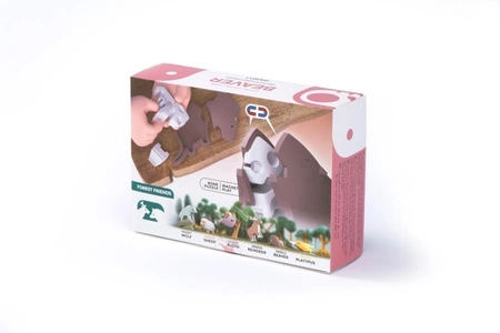 Halftoys Magnetyczny Składany Bóbr