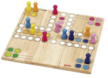 Chińczyk, ruchoma plansza, 56914-goki - gry planszowe