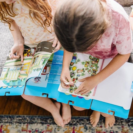 Naklejki wielorazowe Psi Patrol Restickable Stickers Flip-Flap Pad – Ultimate Rescue Melissa & Doug 33255