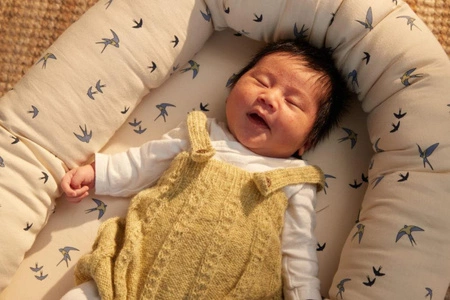 Filibabba Gniazdko niemowlęce Dancing swallow Blue