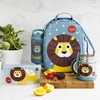 3 Sprouts Lunch Bag dla Dzieci Lew