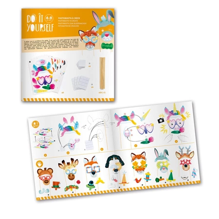 Zrób to sam -akces. do fotobudki ZWIERZĘTA DJ07915