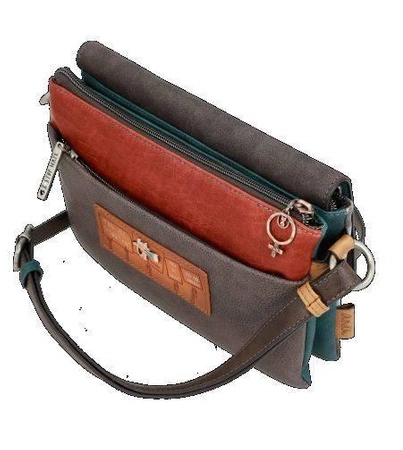 Torebka podwójna z klapką | Anekke Voice Respect