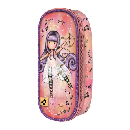 Piórnik na Suwak, Kosmetyczka - Gorjuss - Melodies - Gorjuss - Little Dancer