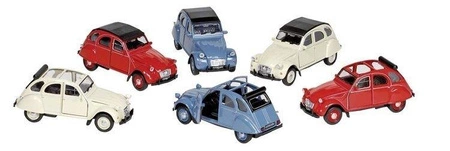 Metalowy pojazd z napędem, Citroen 2CV (1979), 1:34-39