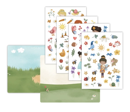 Little Dutch Naklejki na okno Rosa & friends 125582