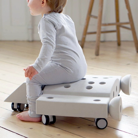 MODU - Half Ball Kit - piankowe półkule rozwijające motorykę dużą, niebieskie