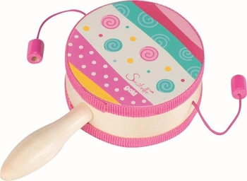 Różowy bębenek z kulkami Susibelle