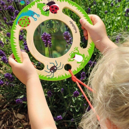 Duża Drewniana Lupa XXL