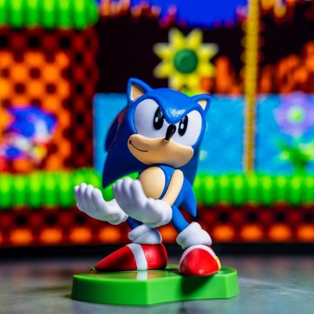 Stojak na słuchawki - ślizgający się Sonic (11 cm)