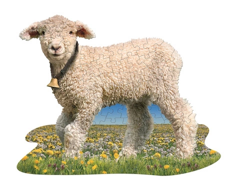 MADD CAPP, Puzzle konturowe I AM LIL' - Jagnię 100 elem.