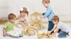 Drewniane klocki Viga Toys 46 elementy Montessori