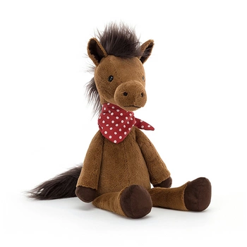 JellyCat - Konik z Chustką Kowbojką 35 cm
