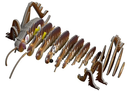 Eugy Układanka Eko 3D Owad Weta Olbrzymia