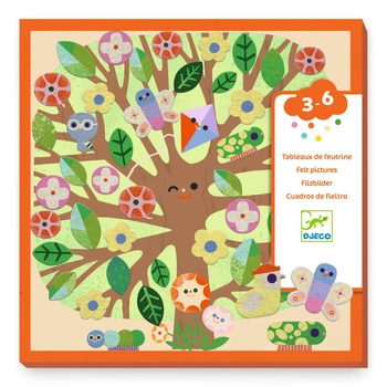 Zest. art. filcowe wyklejanki DRZEWA DJ00089