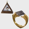 Lord Voldemort´s Horcrux Ring gold-plated Harry Potter 1/1 Replica