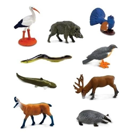 Safari Ltd. Zestaw Figurek Zwierzęta Europejskie