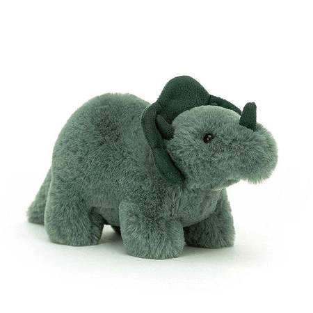 JellyCat Fossilly Triceratops 10cmx6cm