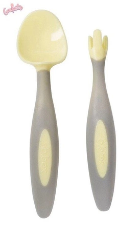 Pierwsze sztućce BLW dla niemowląt, Gelato Banana Split, b.box