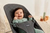 BABYBJORN - leżaczek BLISS - Antracytowy + zabawka do leżaczka BALANCE Googly Eyes