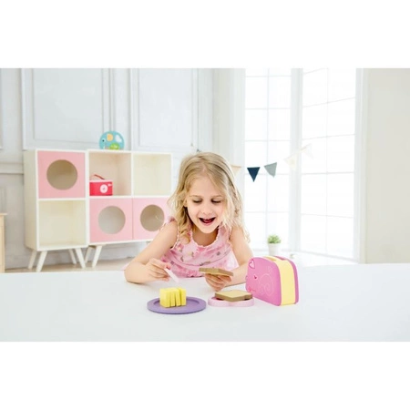 Zabawka Toster i Zestaw Śniadaniowy Classic World