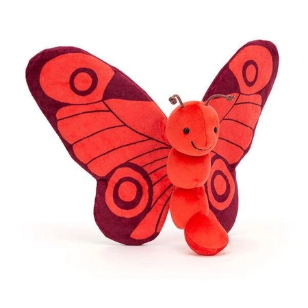 JellyCat Breezy Butterfly Poppy- Motyl  23 cm