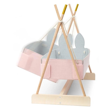 Kołyska dla lalki Skrallan