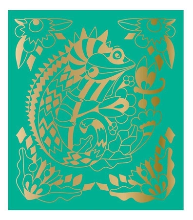 Zestaw kreatywny Do zdrapywania Zwierzęta świata 5+, Janod