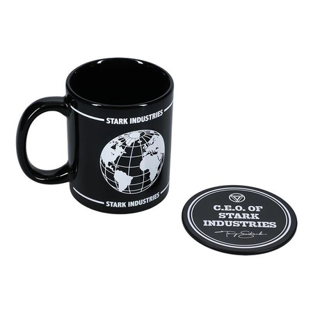 Stark Industries Mug and Coaster / Zestaw prezentowy Stark: kubek plus podkładka