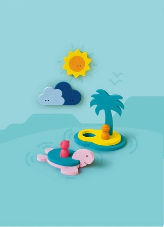 QUUT Zestaw puzzli piankowych 3D Quutopia Wyspa skarbów