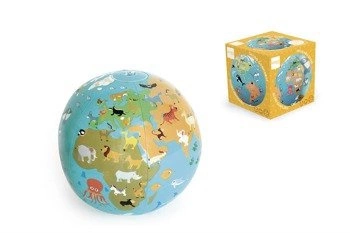 Scratch, Piłka dmuchana Mapa Świata 40 cm
