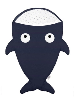 Baby Bites Śpiworek Shark (1-18 m) Boats Navy Blue