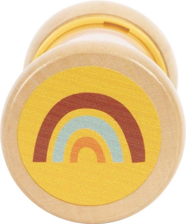 Drewniana grzechotka dla dzieci Zaklinacz deszczu Safari Small Foot 12458 deszczownice