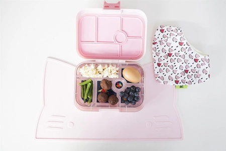 Silikonowa podkładka Kotek We Might Be Tiny - Powder Pink