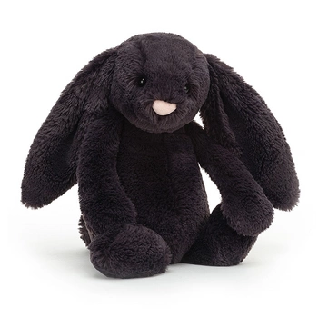 JellyCat - Króliczek Czarny 31 cm