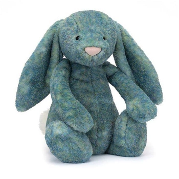 JellyCat - Króliczek Luxe Kolorowy 51 cm