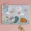Little Dutch Puzzle sensoryczne Flowers & Butterflies FSC LD4765