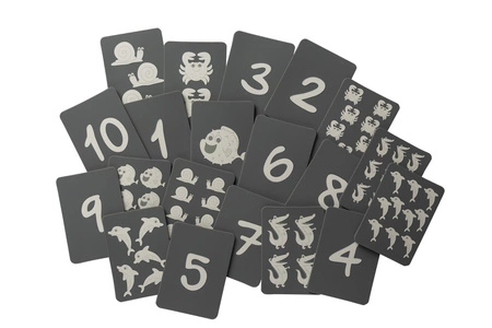 Silikonowe karty do gry Scrunch - Ciemny Szary