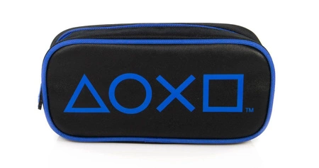Piórnik Playstation (czarno-niebieski)