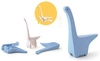 Halftoys Magnetyczny Składany Dinozaur Diplodok z Książeczką