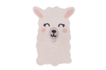 Dywan bawełniany Smile Like a Llama Mr Wonderful & Lorena Canals 82x120 cm