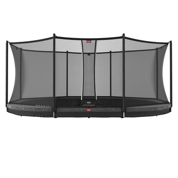 Berg Trampolina z siatką Grand Favorit InGround 520x 345 Szara