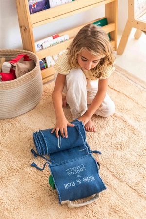 Zabawka bawełniana RIDE & ROLL statek Lorena Canals