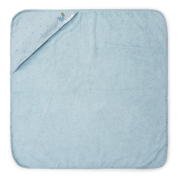 Little Dutch Bawełniany ręcznik z kapturem 100x100 cm Blossom