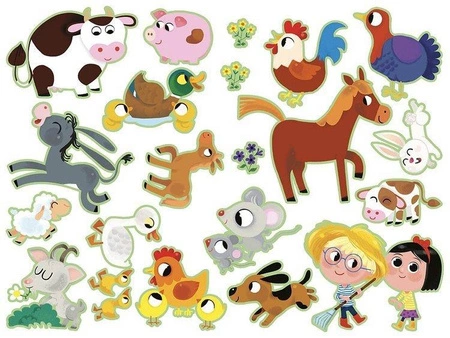 Auzou Magnesy Zwierzątka na farmie 56598