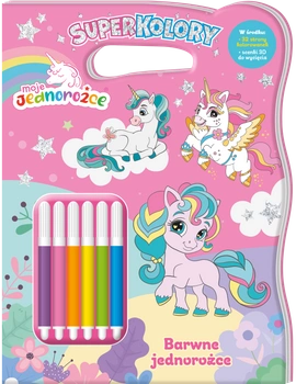 Barwne jednorożce. Moje Jednorożce.  Superkolory