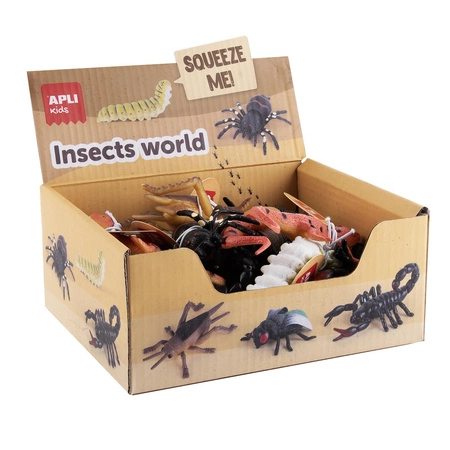 Zestaw gniotków Apli Kids - Insekty 6 szt.
